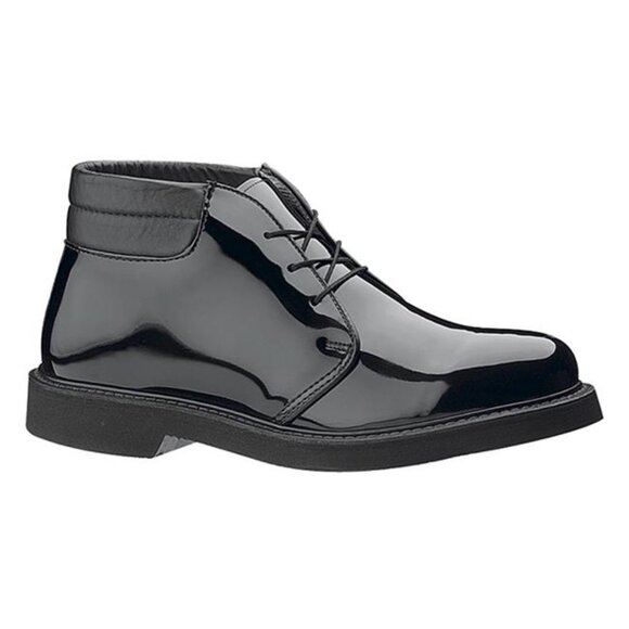 Bates Lites Men\'s Chukka Boots Black High Gloss Padded Collar 13 3E 13 X Wide main image 8